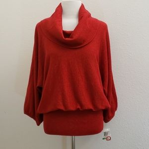 NWT Style&Co. Metallic Dolman Sleeve Sweater SW8